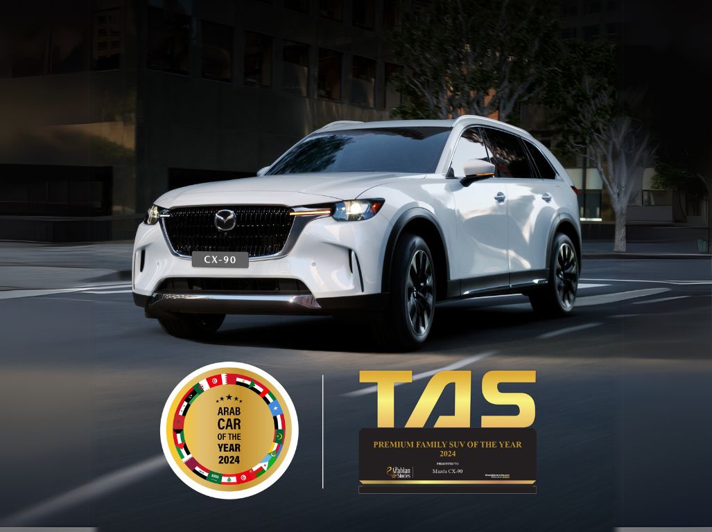 Mazda CX 90 Earns Two Prestigious Awards As Premium Family SUV Of The Year